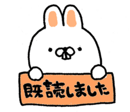 Pace of rabbit sticker #6951519