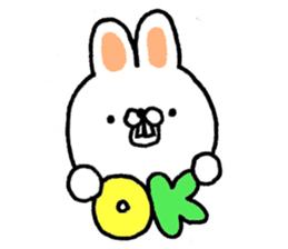 Pace of rabbit sticker #6951522