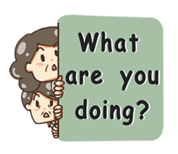 My beloved family (EN) sticker #6951706