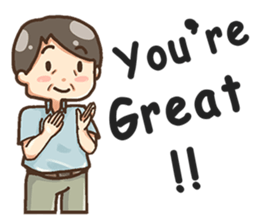 My beloved family (EN) sticker #6951720