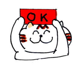 cat of kannsaibenn M2 sticker #6951742