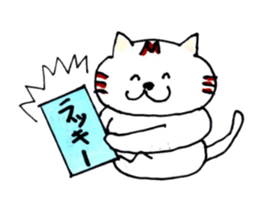 cat of kannsaibenn M2 sticker #6951753
