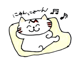 cat of kannsaibenn M2 sticker #6951767