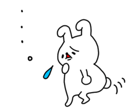 mofumofu rabbit 2 sticker #6952337