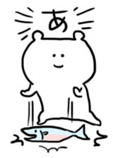 loosely rough bear sticker #6952377