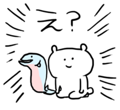 loosely rough bear sticker #6952378