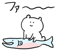 loosely rough bear sticker #6952384