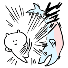 loosely rough bear sticker #6952398