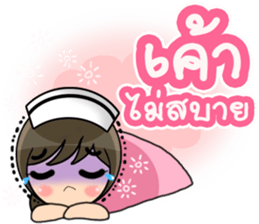 Lovely Nurse 3 by Viccvoon sticker #6953259