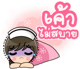 Lovely Nurse 3 by Viccvoon sticker #6953259