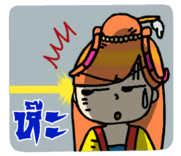 Nidgy : Traditional girl (TH) Ver.2 sticker #6953457