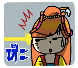 Nidgy : Traditional girl (TH) Ver.2 sticker #6953457