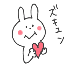 Sticker of a funny rabbit sticker #6953543