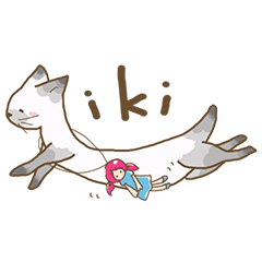 girl iki & totocat