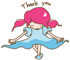 girl iki & totocat sticker #6953925