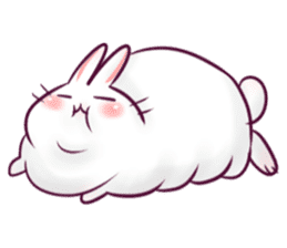 Bosstwo - Cute Rabbit POOZ! sticker #6953997
