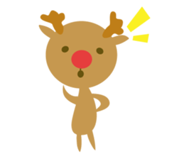 Orange rabbit so proud sticker #6954092