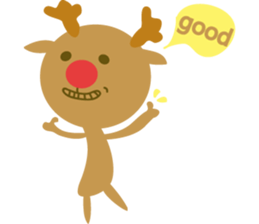 Orange rabbit so proud sticker #6954095