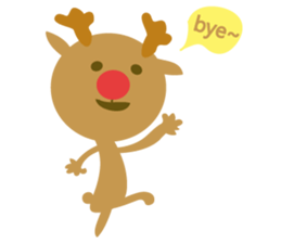 Orange rabbit so proud sticker #6954105