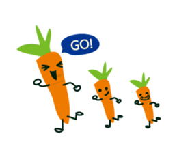 Orange rabbit so proud sticker #6954118