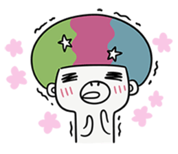 Alley exhibition of the animated cartoon sticker #6954150