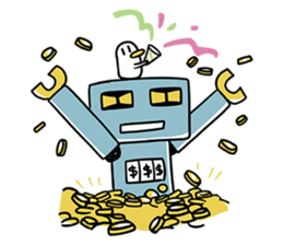 Alley exhibition of the animated cartoon sticker #6954155