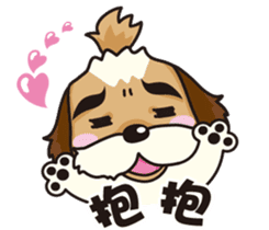 2 Shih Tzu Brothers sticker #6954413
