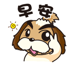 2 Shih Tzu Brothers sticker #6954415