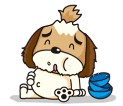 2 Shih Tzu Brothers sticker #6954425