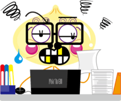 Crazy Funny Bun Bun sticker #6954608