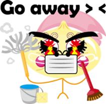 Crazy Funny Bun Bun sticker #6954628