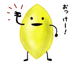 Citrus lemon sticker #6954680