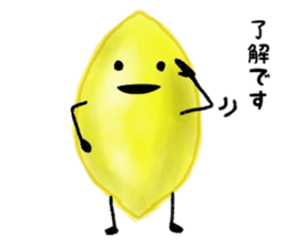 Citrus lemon sticker #6954681