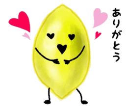 Citrus lemon sticker #6954682