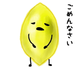 Citrus lemon sticker #6954683