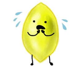 Citrus lemon sticker #6954693