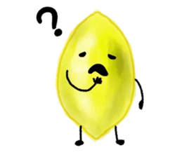 Citrus lemon sticker #6954695