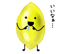 Citrus lemon sticker #6954699