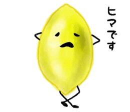 Citrus lemon sticker #6954710