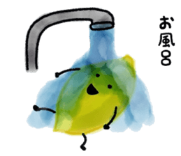 Citrus lemon sticker #6954715