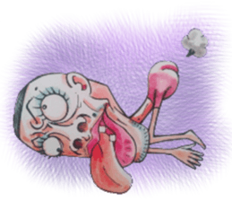 Men with pink hearts sticker #6954767