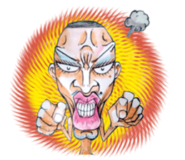 Men with pink hearts sticker #6954790