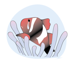Your cute scuba diving partners and you sticker #6955371
