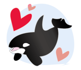 Your cute scuba diving partners and you sticker #6955385