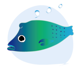 Your cute scuba diving partners and you sticker #6955388