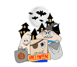 Trio in Halloween sticker #6956003