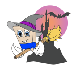 Trio in Halloween sticker #6956007