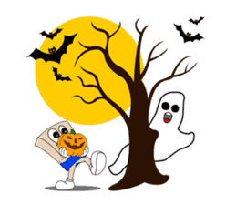 Trio in Halloween sticker #6956017