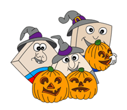 Trio in Halloween sticker #6956022