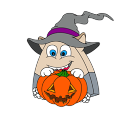 Trio in Halloween sticker #6956032